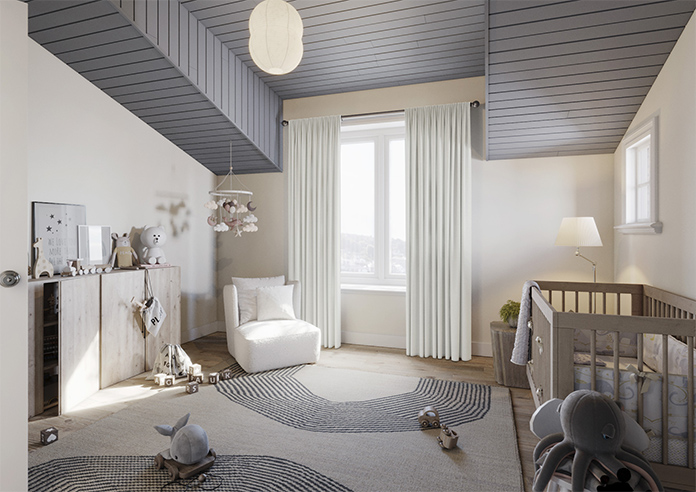 Norleigh, Soft Grey - Made to Measure Curtains - Image 7